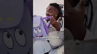 montreality gives cochise the Dora backpack 🎒