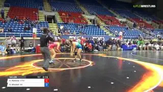 Championship 144 Consi of 16 #2 - Kayla Ramirez (UTNV) vs. Rachel Mitchell (MO)