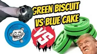 Битва Шайб/ Green Biscuit VS Blue Cake