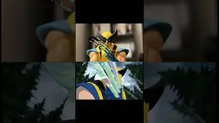 Hulk vs. Wolverine stop motion recreation (comparison)