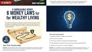 Rules for Financial Success