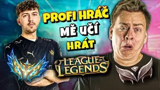 Profesionální hráč mě učí hrát LOLko