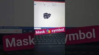 Mask 🎭 symbol|Msword symbol Shortcut keys #shorts#computer#tipsandtrick #msword #viralvideo