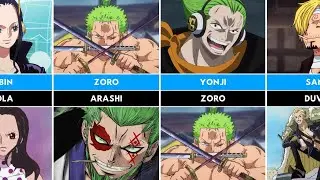 Похожие персонажи в One Piece