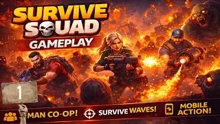 Survive Squad Gameplay &ndash; INSANE Survival Waves! | Mobile Action Shooting Game