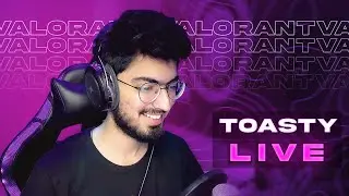 Valorant Live: Practicing for Intel Streamer Invitationals | F1LS Toasty !insta #Toasty
