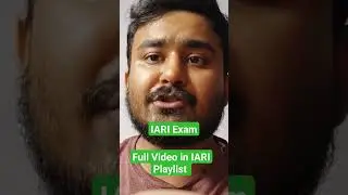 IARI Assistant 2022 Exam Centre Documents| IARI Assistant 2022 Safe Score #IARIAssistantFinalCutoff