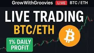 LIVE Crypto Scalping &mdash; Day 72 | ₹10K Growth Journey | BTC/SOL/ETH