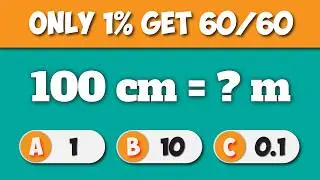 Measurement Quiz Questions (Easy to Impossible) | Unit Conversion Challenge | Quiz Ferret