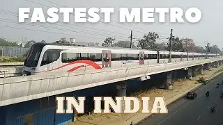 Fastest Metro Train in India - Airport Express Line #Jaysenjx