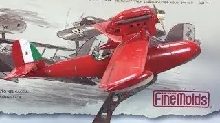 FineMolds 1:72 Savoia S.21F Folgore (Porco Rosso) Full Build