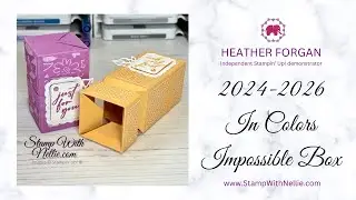 How to make an impossible box with Stampin' Up! 2024-2026 In Colors