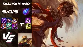 MID Taliyah vs Azir - EU Challenger Patch 25.S2.3