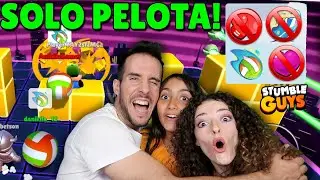 SOLO PELOTA ¡PROHIBIDO EMOTES en STUMBLE GUYS!