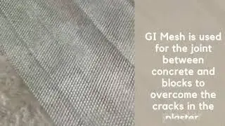 GI MESH work |Build Wide Contracting at site