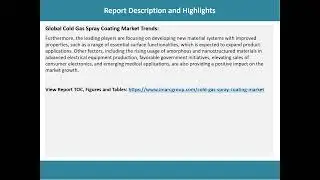 Global Cold Gas Spray Coating Market Size , Share 2023-2028