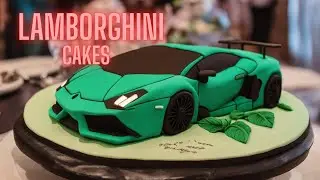 Lamborghini Car Cake Photos | Amazing replicas !