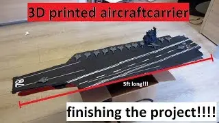 3D printed aircraftcarrier #002 [EN/HD]