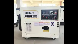 Dual Voltage Silent Air-Cooled Diesel Generator &ndash; Start-up & Shut-down Operation Guide