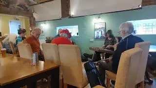 Kings Head Upton 5.5.24, Lizzy fiddle, hammered dulcimer and the red man