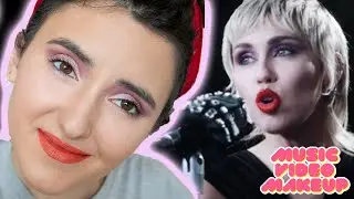 Midnight Sky/Miley Cyrus Inspired Makeup Tutorial I Music Video Makeup