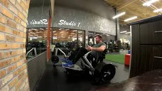 Nautilus Glute Drive 6 plates per side x 9 reps