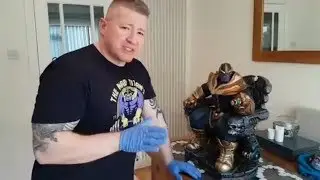 🔴 Thanos on Throne unboxing (marvel, comics, sideshow collectibles) - RaddTitan