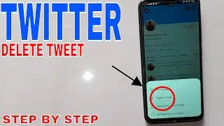 ✅ How To Delete A Tweet 🔴