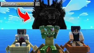 On se fait ATTAQUER par GODZILLA&hellip; (Minecraft Horreur : The Radioactive Terror)