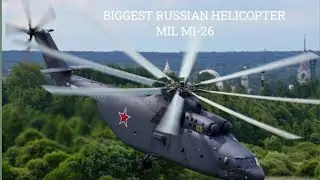The Biggest Russian Helicopter MI-26 Landing and take off