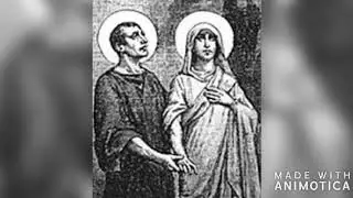 Saint of the Day: October 25th - SS Chrysanthus and Darias