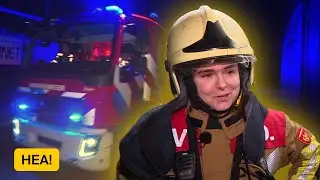 Simone leidt een grote brandweeroefening in Sloten | HEA!