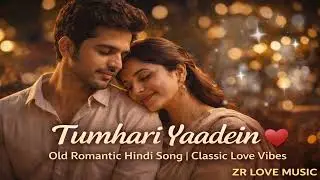 Tumhari Yaadein ❤️ | Old Romantic Hindi Song | Classic Love Vibes | ZR Love Music