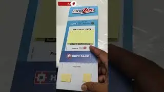 HDFC Smart HUB QR code Unboxing #payzapp