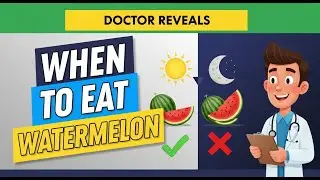 Doctor Shows the Best Time to Eat Watermelon for Health
