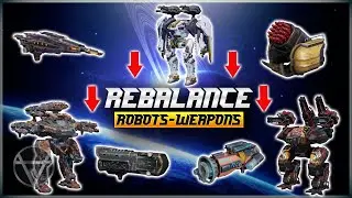 [WR] 🔥 Spear, Smuta, Seraph NERF & More - Major Rebalance | War Robots