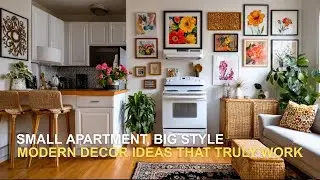 GENIUS Tiny Apartment Decorating Ideas | Minimalist Hacks for a Luxury Aesthetic