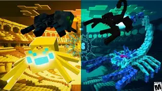 Mutant Thunder Spider Vs Arctic Scorpion Minecraft Mob Battle - Minecraft