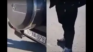 Yol Polisi general-polkovnik Səfər Mehdiyevin maşınını saxladı, təhqir olundu