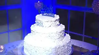 Access DJs - wedding cake pinspot light video / pinspotting / pinspot lighting