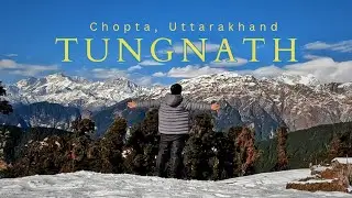 TUNGNATH AND CHANDRASHILA | Trek to World's Highest Shiva Temple #tungnath  #chopta #snowfall