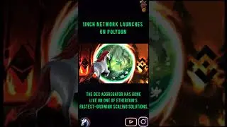 $Matic price explodes after 1inch DEX expansion
