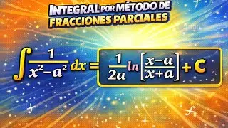 Integral por m&eacute;todo de fracciones parciales 