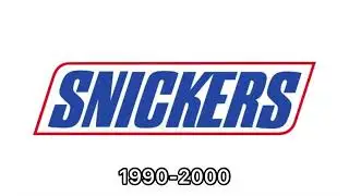 Snickers historical logos