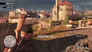 Sniper Elite 4 Mafioso Village Solo Survival Gameplay