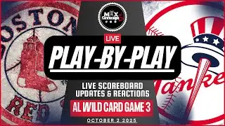🔴AL Wild Card - Boston Red Sox vs New York Yankees - Play-By-Play & Reactions (10/2/25)