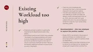 Presentation Video Internship SWOT Analysis
