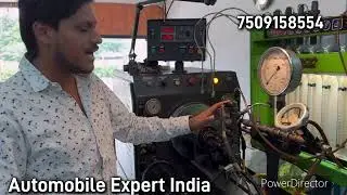 CRDI Simulator #CRT5000 Testing with Bosch Injector #boschinjector #crinjector #crdisimulator #bosch