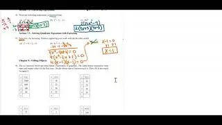 Math 1010 Review for Exam #3
