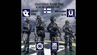 Six Siege Finnish operator The Waller + Castle Buff